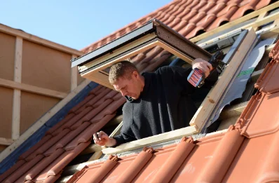 Pose de fenêtres de toit Velux à Authie
